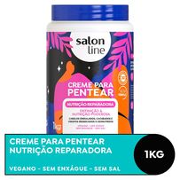 Creme para Pentear Salon Line Nutrição Reparadora 1kg