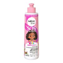 Ativador de Cachos Salon Line S.O.S Kids Cachos Hidratação 300ml