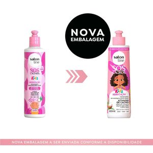 Ativador de Cachos Salon Line SOS Cachos Kids Hidratação 300ml