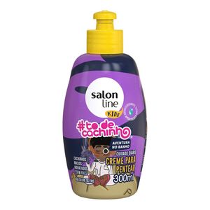 Creme para Pentear Salon Line #Todecachinho Kids Aventura no Banho 300ml