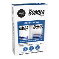 Kit Salon Line SOS Bomba Original Shampoo 200ml + Condicionador 200ml