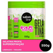 Gelatina Salon Line #Todecacho Super Definição 550g