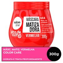 Máscara de Hidratação Matizadora Salon Line #Todecacho Vermelha 300g