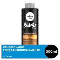 Condicionador Salon Line SOS Bomba Original Força e Engrossamento 300ml