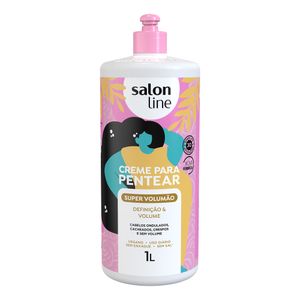 Creme para Pentear Salon Line Super Volumão 1L