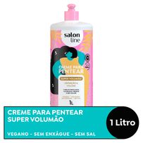 Creme para Pentear Salon Line Super Volumão 1L