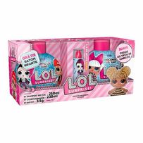 Kit LOL Surprise! Suave Shampoo 250ml + Condicionador 230ml + Batom