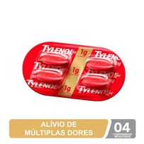 Tylenol Dc Multiplas Dores 4 Comprimidos