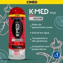 Lubrificante Íntimo K-Med Hot Sex Education 200g