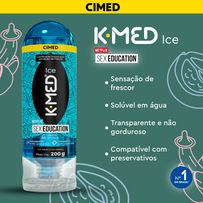 Lubrificante Íntimo K-Med Ice Sex Education 200g