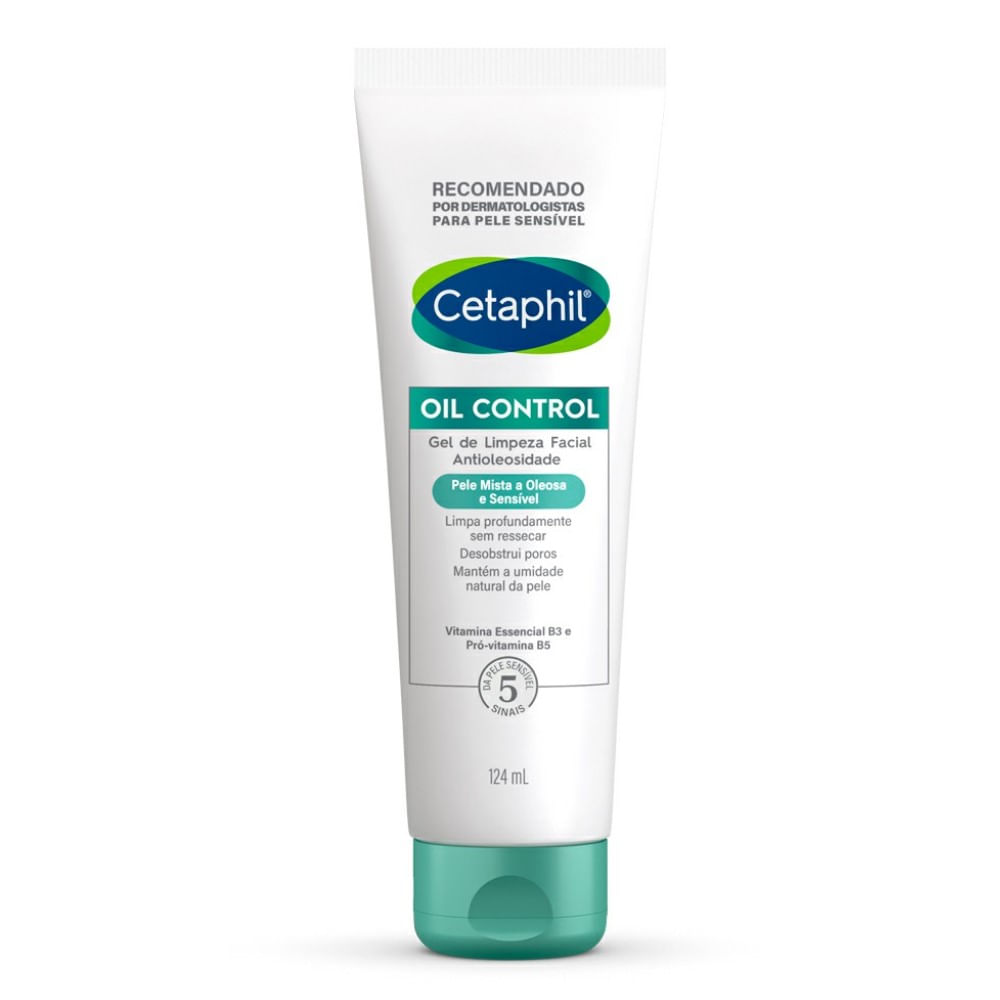 Gel De Limpeza Facial Cetaphil Oil Control Antioleosidade 124ml