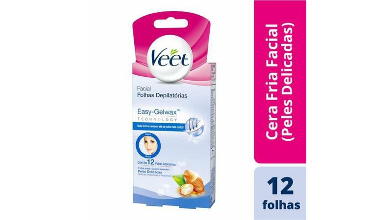 Peles Delicadas Cera Depilatoria Veet Facial Comprar Veet Pure