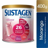 Complemento Alimentar Sustagen Adultos+ Sabor Morango 400g