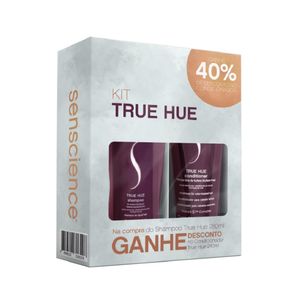 Kit Senscience True Hue Shampoo 280ml + Condicionador 240ml