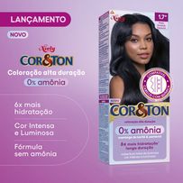 Tintura Niely Cor&Ton 0% Amônia 1.7 - Preto Azulado Especial