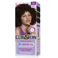 Tintura Niely Cor&Ton 0% Amônia 3.0 - Castanho Escuro