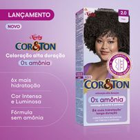 Tintura Niely Cor&Ton 0% Amônia 2.0 - Preto