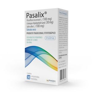 Pasalix Com 30 Comprimidos
