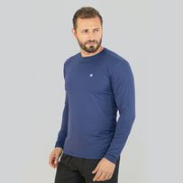 Camiseta Uvpro Uvline Manga Longa Masculino Marinho GG 1 Unidade