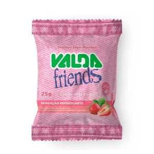 Pastilhas Valda Friends Morango 25g