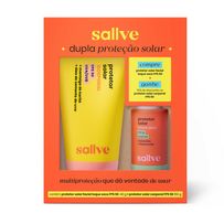 Kit Sallve Protetor Solar Facial Toque Seco FPS50 40g + Protetor Solar Corporal FPS50 150g