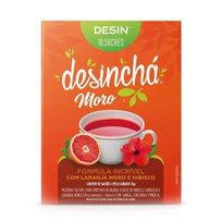 Chá Desinchá Moro Sabores Laranja Moro + Hibisco 10 Sachês