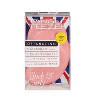 Escova de Cabelo Tangle Teezer The Original Thick e Curly Pink Punch 1 Unidade