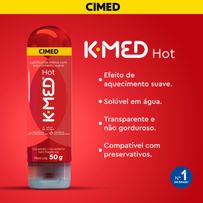 Gel Lubrificante Íntimo K-Med Hot 50g