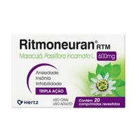 Ritmoneuran RTM 600mg Kley Hertz 20 Comprimidos