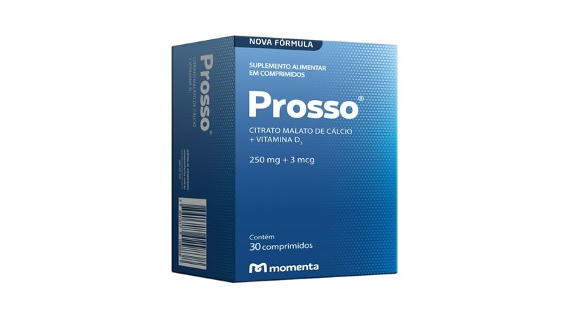 Prosso 250mg + 3,0mcg 30 Comprimidos