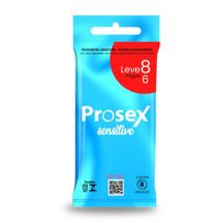 Preservativo Prosex Sensitive Premium 8 Unidades