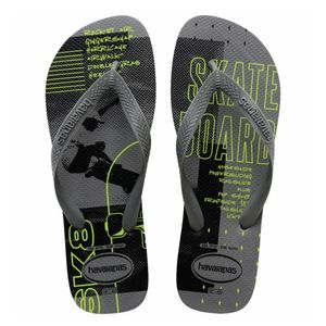 Sandálias Havaiana Top Athletic Cinza Aço 39/40