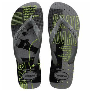 Sandálias Havaiana Top Athletic Cinza Aço 43/44