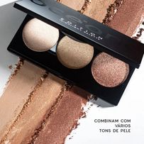Paleta de Iluminador Oceane Highlight Palette 3 Cores