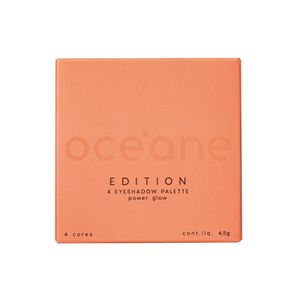 Paleta de Sombras Oceane Power Glow 4 Eyeshadow Palette 4 Cores