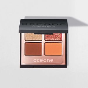 Paleta de Sombras Oceane Power Glow 4 Eyeshadow Palette 4 Cores