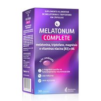Suplemento Alimentar Mantercorp Melatonum Complete 30 Cápsulas