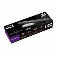 Prancha de Cabelo Lizz Neo Titanium Bivolt Cinza 1 Unidade