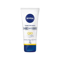 Creme para Mãos Nivea Q10 Plus Reparação 3 em 1 Anti-Idade 75g