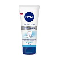 Creme para Mãos Nivea Ação Antibacteriana 3 em 1 - 75g