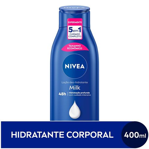 Loção Hidratante Corporal Nivea Milk Pele Seca A Extrasseca 400ml
