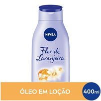 Loção Nivea Óleos Essenciais Flor de Laranjeira e Óleo de Abacate Maciez e Brilho 400ml