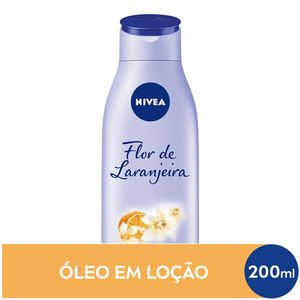 Loção Hidratante Nivea Óleos Essenciais Flor de Laranjeira e Óleo de Abacate 200ml
