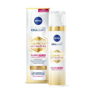 Fluido Facial Protetor Nivea Cellular Luminous 630 FPS50 Antimarcas 40ml