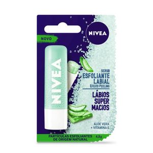 Esfoliante Labial Nivea Scrub Aloe Vera 4,8g
