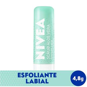 Esfoliante Labial Nivea Scrub Aloe Vera 4,8g