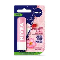 Esfoliante Labial Nivea Scrub Rosa Mosqueta 4,8g