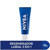 Hidratante Labial Nivea Regenerador 3 em 1 10g