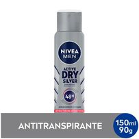 Desodorante Antitranspirante Aerosol Nivea Men Silver Protect 150ml