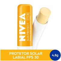 Protetor Solar Hidratante Labial Nivea Sun Protect FPS 30 4,8g